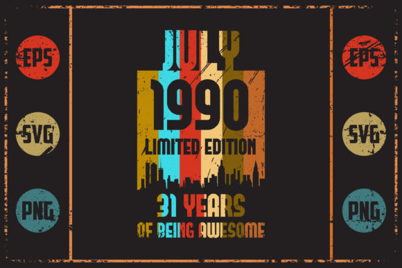 July 1990 - Retro Design