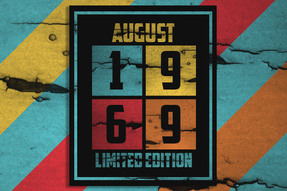 Retro August 1969 Limited Edition